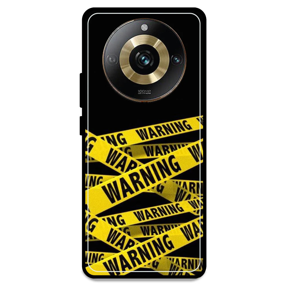 Warning - Armor Case For Realme Models Realme 11 Pro 5G