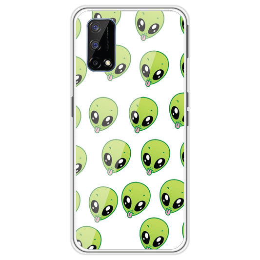 Alien - Clear Printed Case For Realme Models