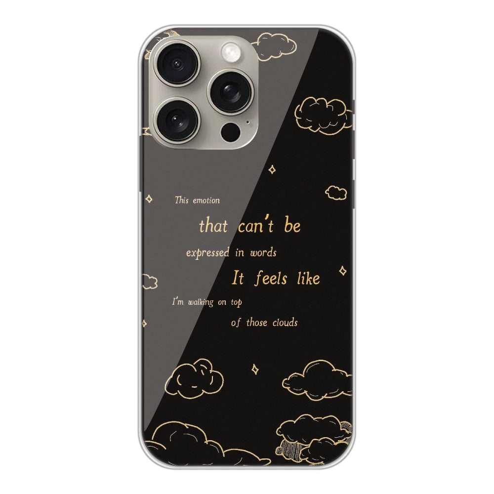 On Top Of Those Clouds - Printed Silicone Case For Apple iPhone 15 Pro Max