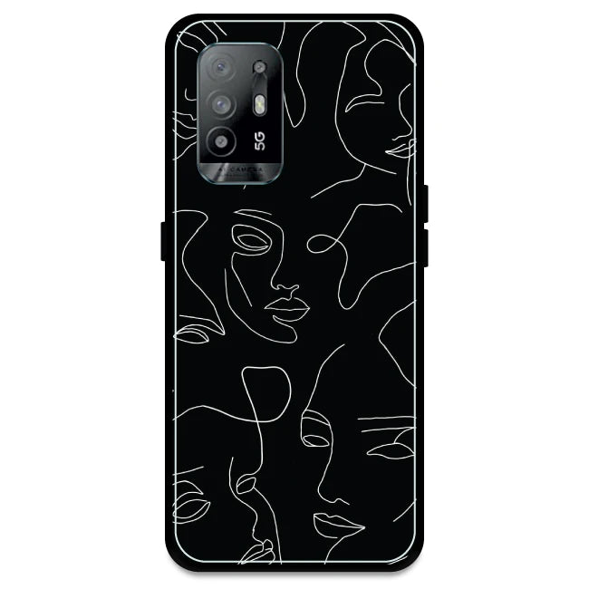 Two Faced - Armor Case For Oppo Models Oppo A94 5G