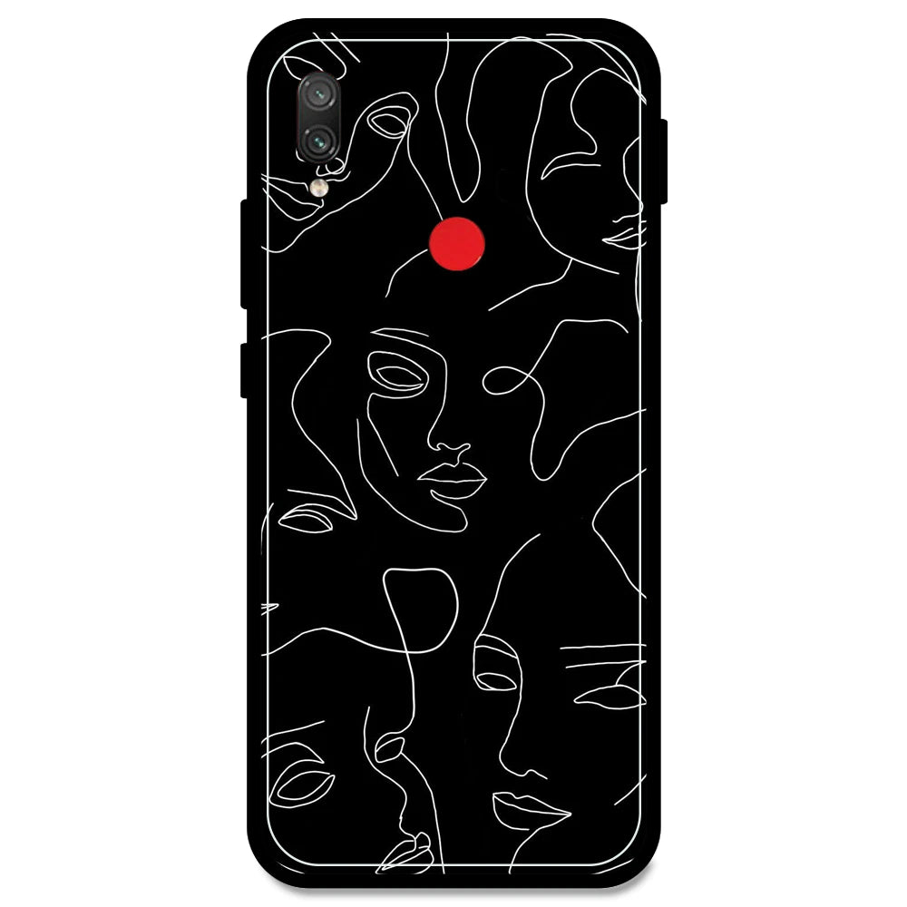 Two Faced - Armor Case For Redmi Models Redmi Note 7S