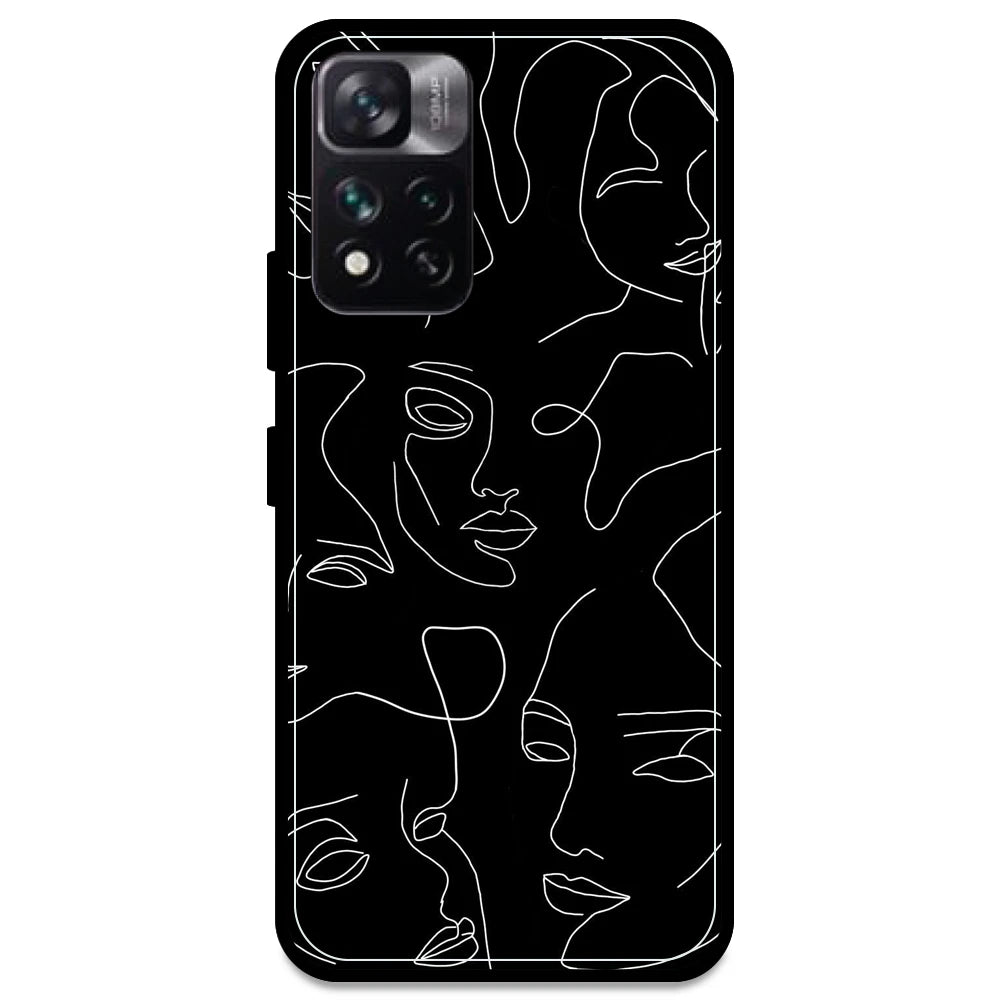 Two Faced - Armor Case For Redmi Models Redmi Note 11i