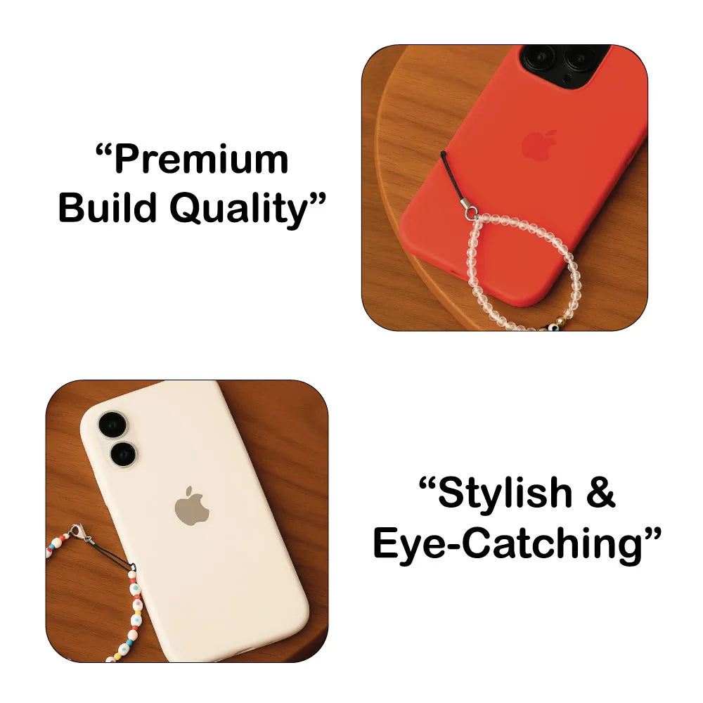 Heart Beat - A Combo Of 2 Mini Round Phone Charms Infographic