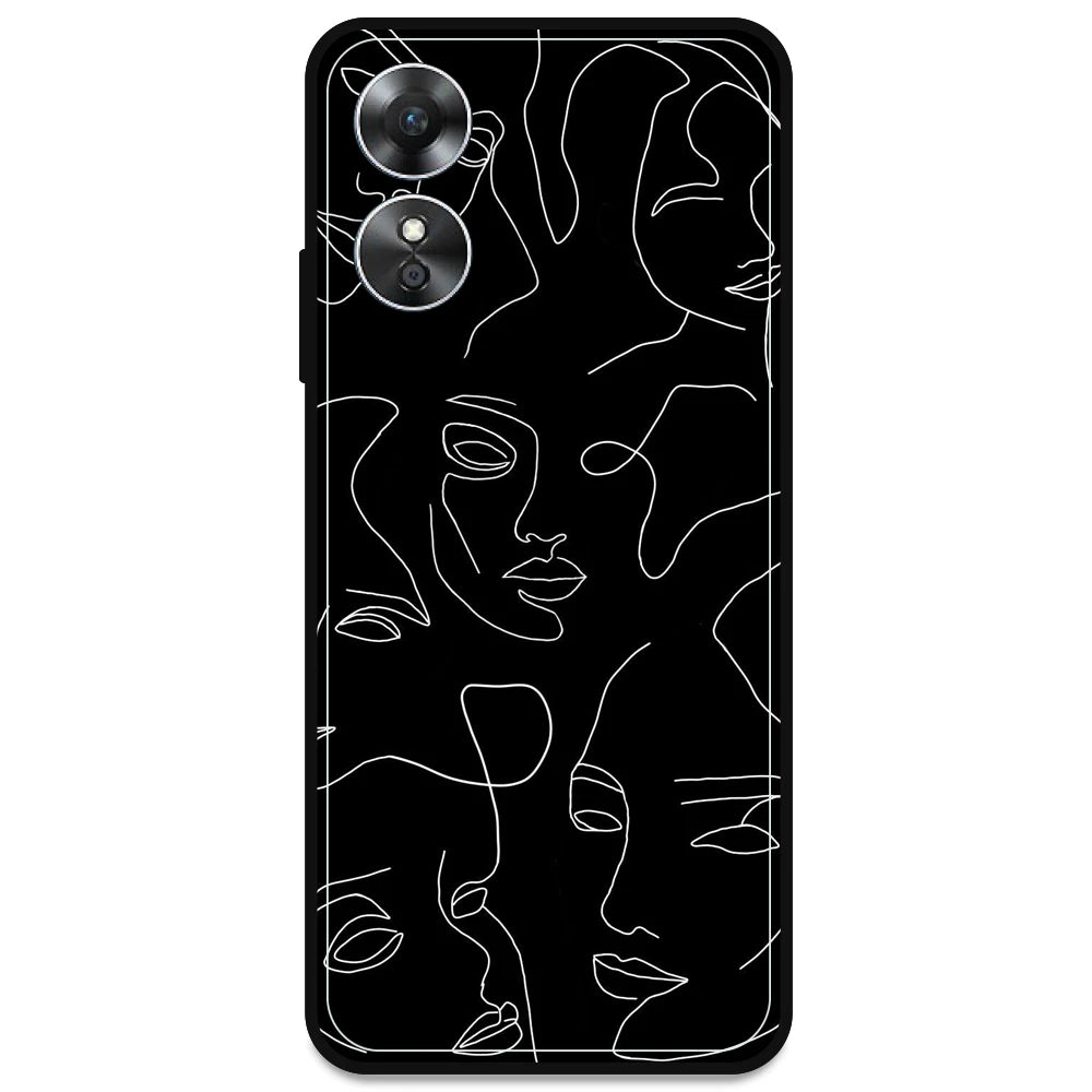 Two Faced - Armor Case For Oppo Models Oppo A17