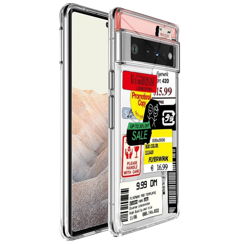 Sales - Clear Printed Case For Google Models infographic