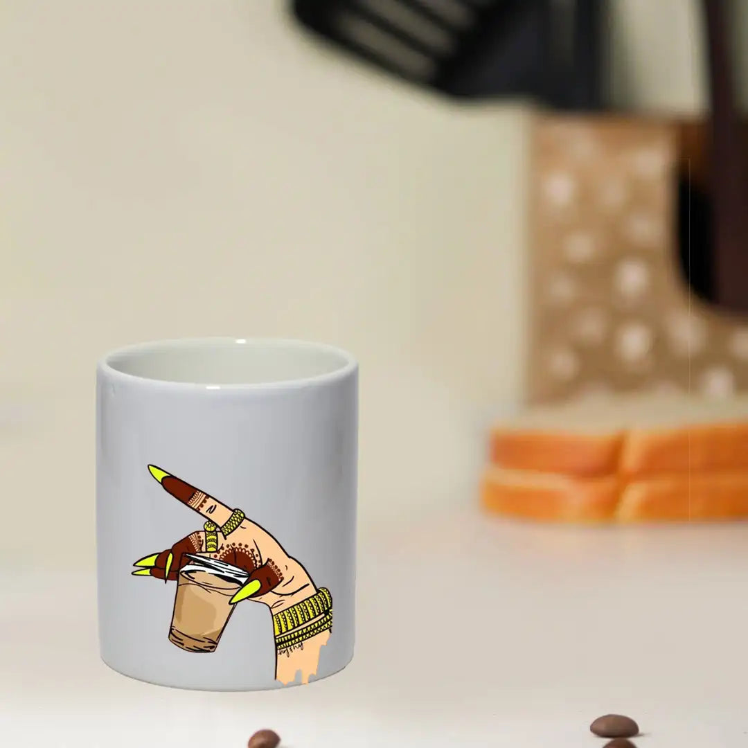 Chai Hand - Mug Infographic