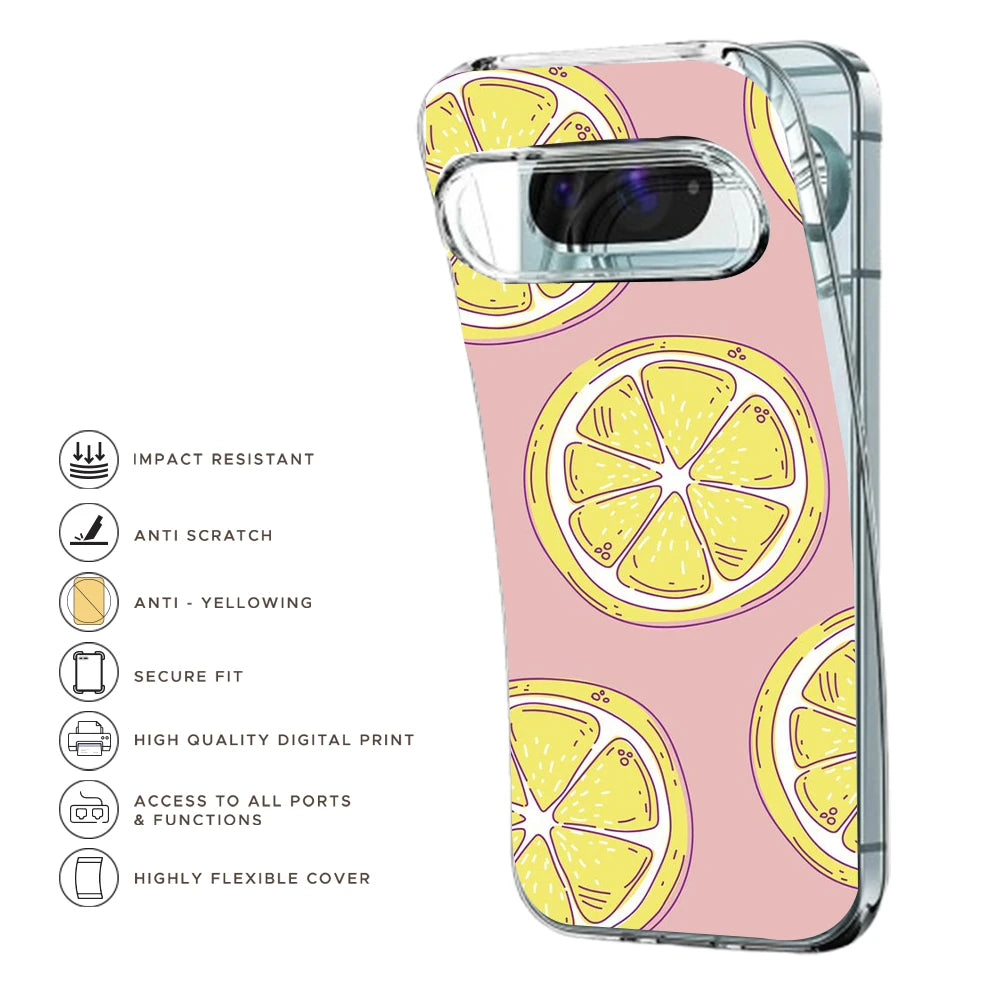 Lemonade - Printed Silicone Case For Google Pixel Infographic