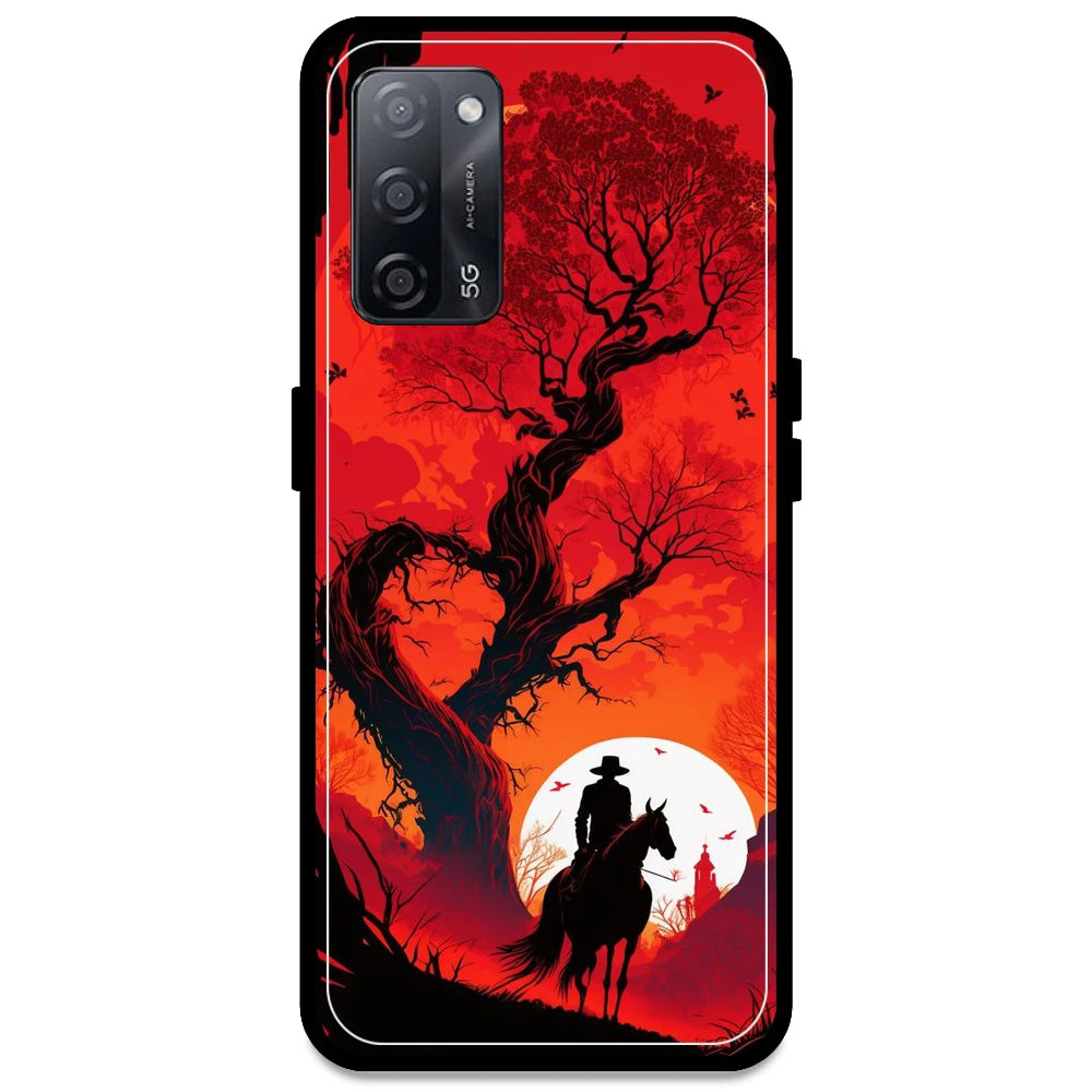 Cowboy & The Sunset - Armor Case For Oppo Models Oppo A53s 5G