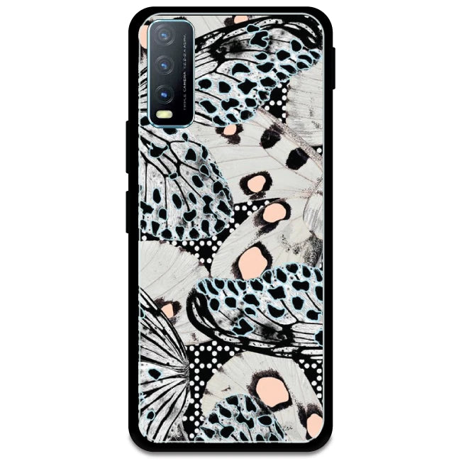 Butterflies Wings - Glossy Metal Silicone Case For Vivo Models