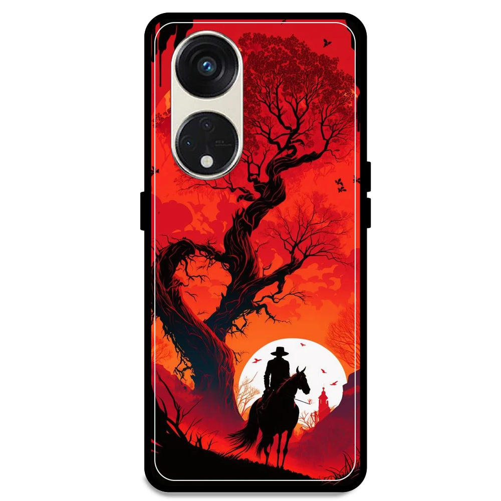 Cowboy & The Sunset - Armor Case For Oppo Models Oppo Reno 8T 5G