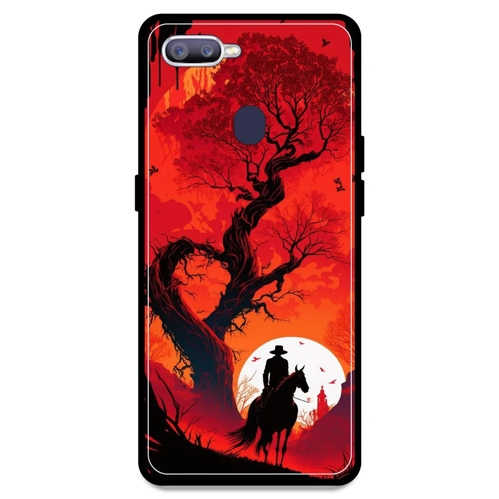 Cowboy & The Sunset - Armor Case For Oppo Models Oppo F9 Pro