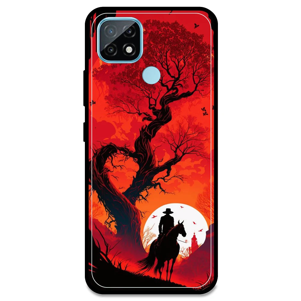Cowboy & The Sunset - Armor Case For Realme Models Realme C21 (2021)