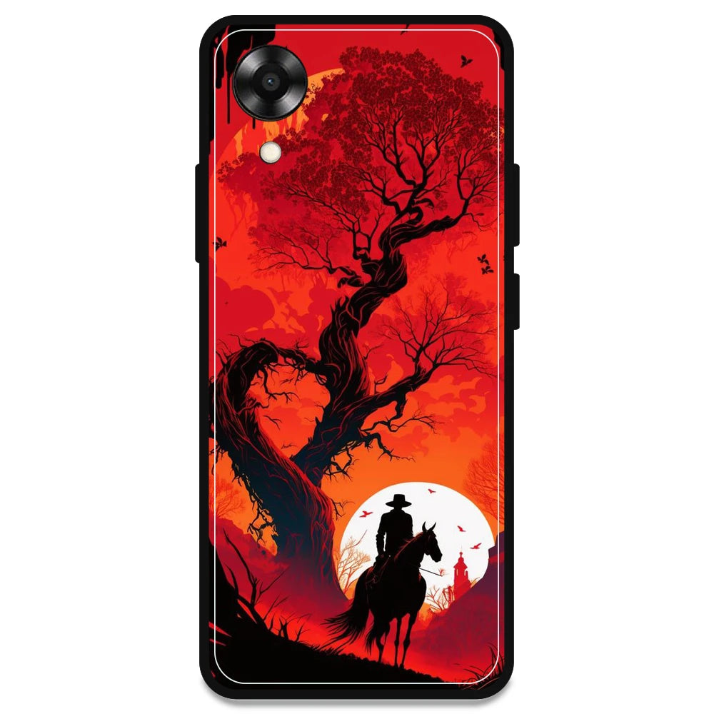 Cowboy & The Sunset - Armor Case For Oppo Models Oppo A17K