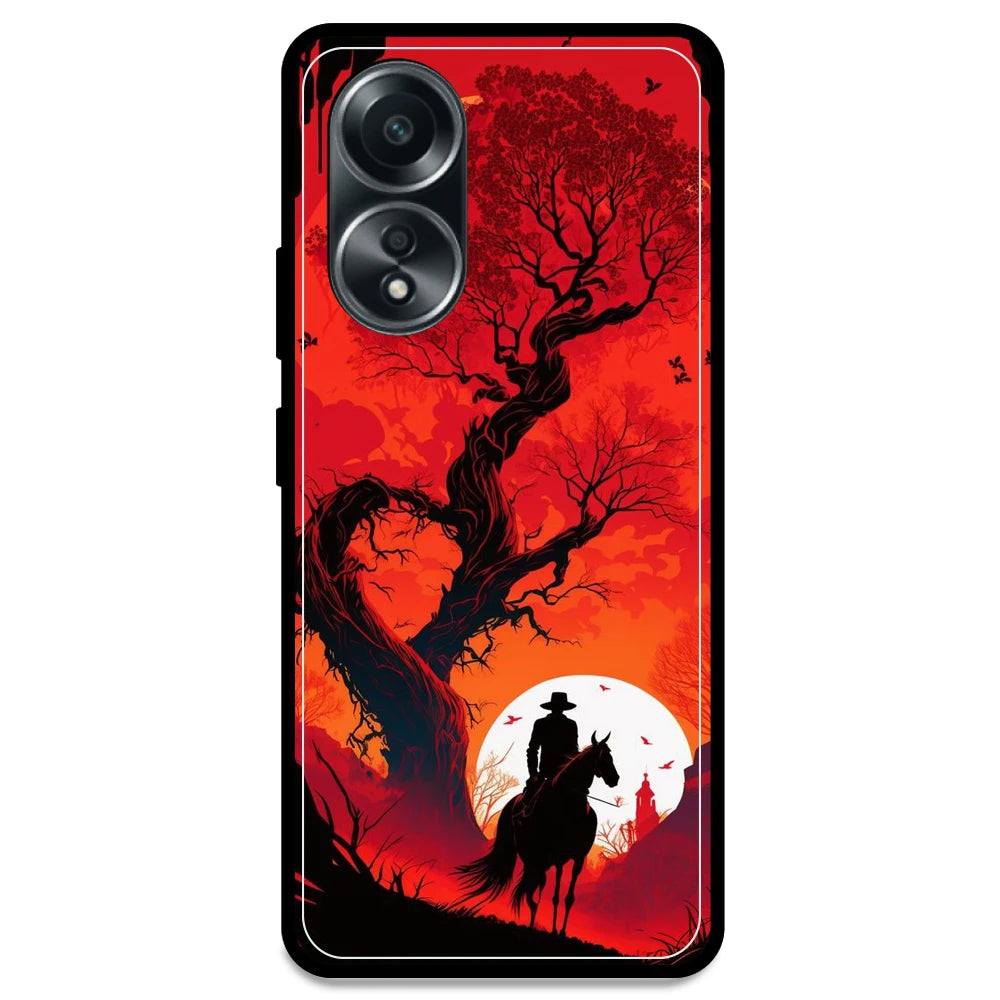 Cowboy & The Sunset - Armor Case For Oppo Models Oppo A58