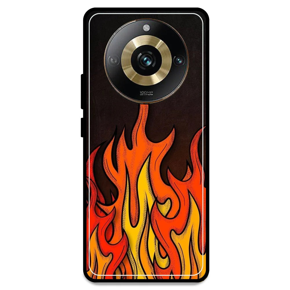 Flames - Armor Case For Realme Models Realme 11 Pro 5G