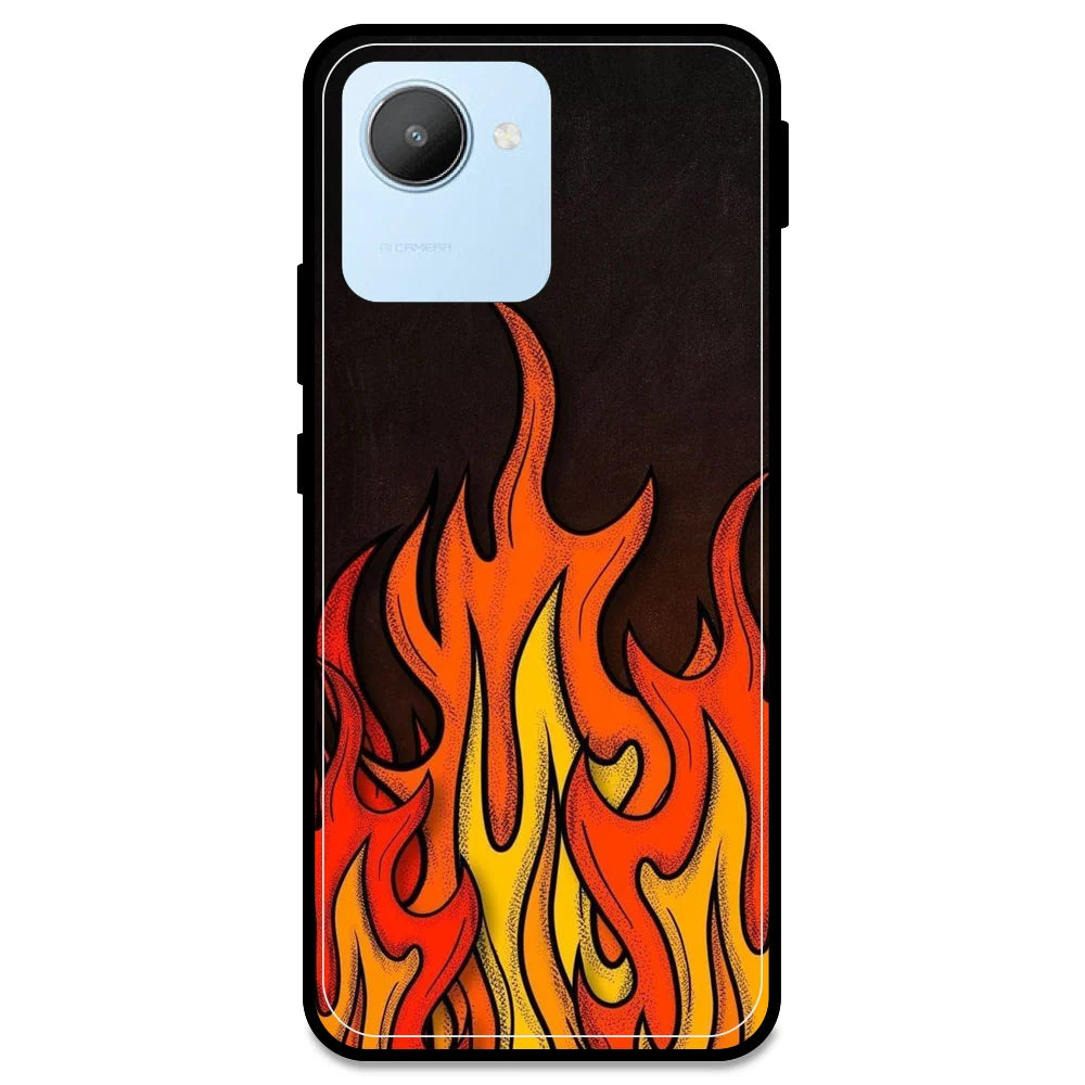 Flames - Armor Case For Realme Models Realme C30
