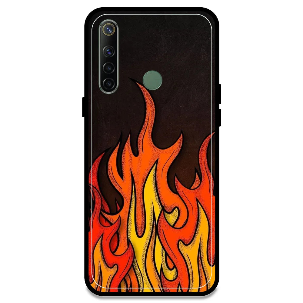 Flames - Armor Case For Realme Models Realme Narzo 10