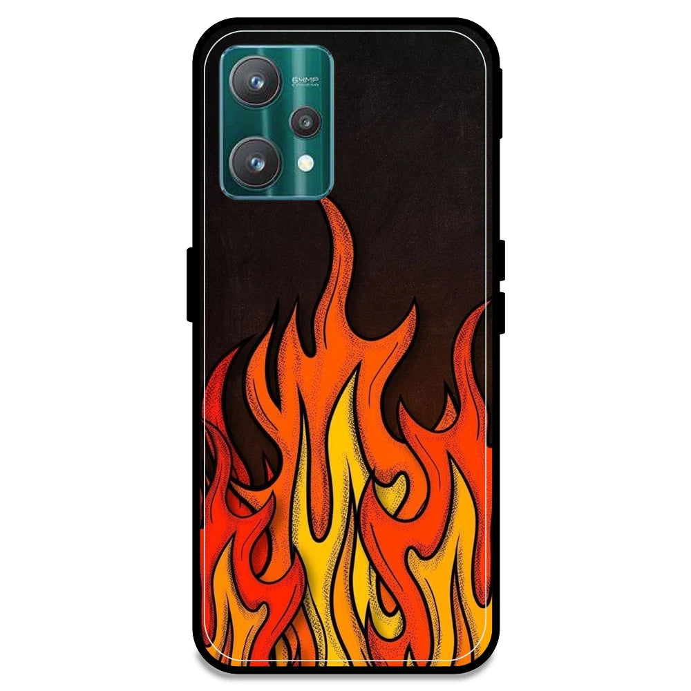 Flames - Armor Case For Realme Models Realme 9 Pro
