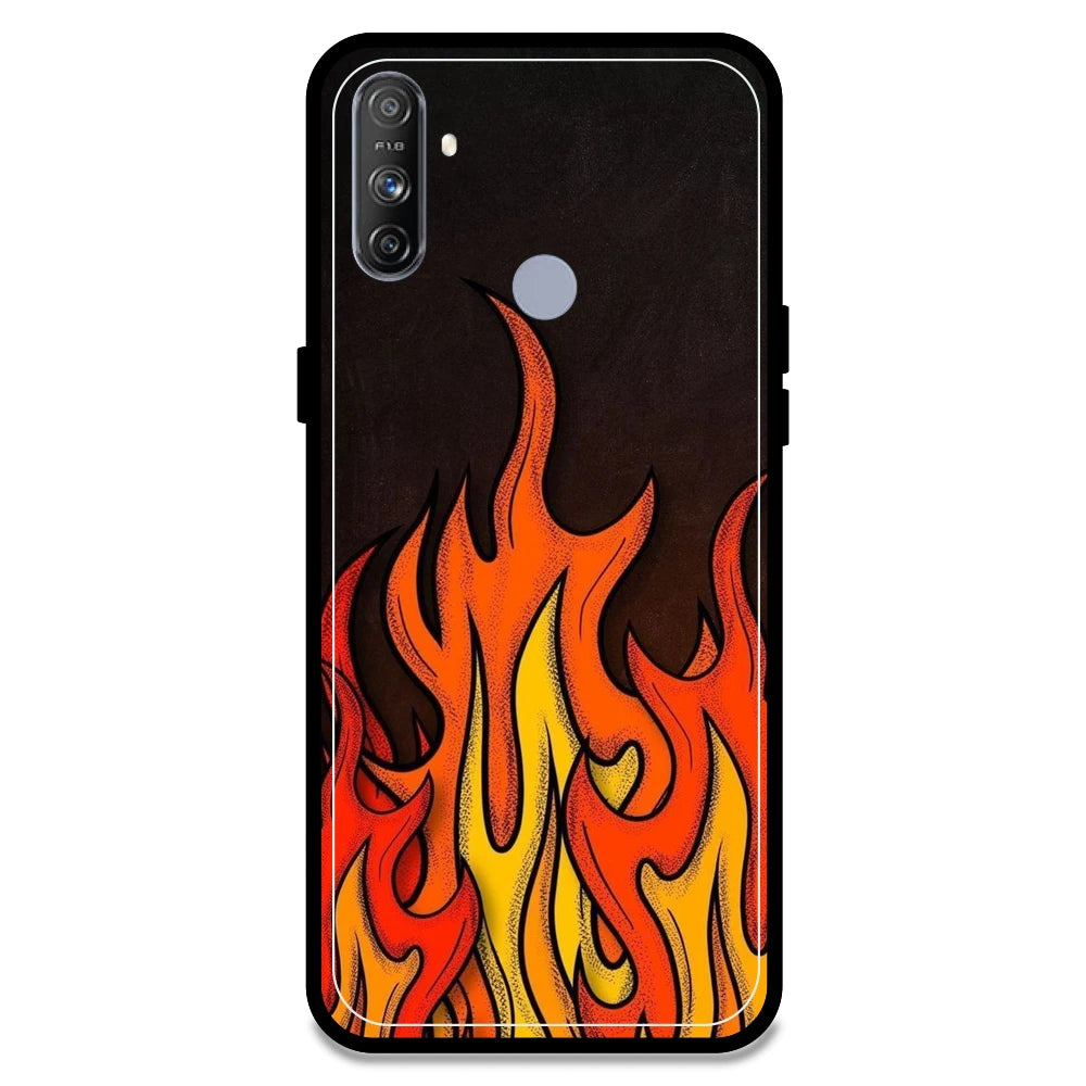Flames - Armor Case For Realme Models Realme Narzo 10A
