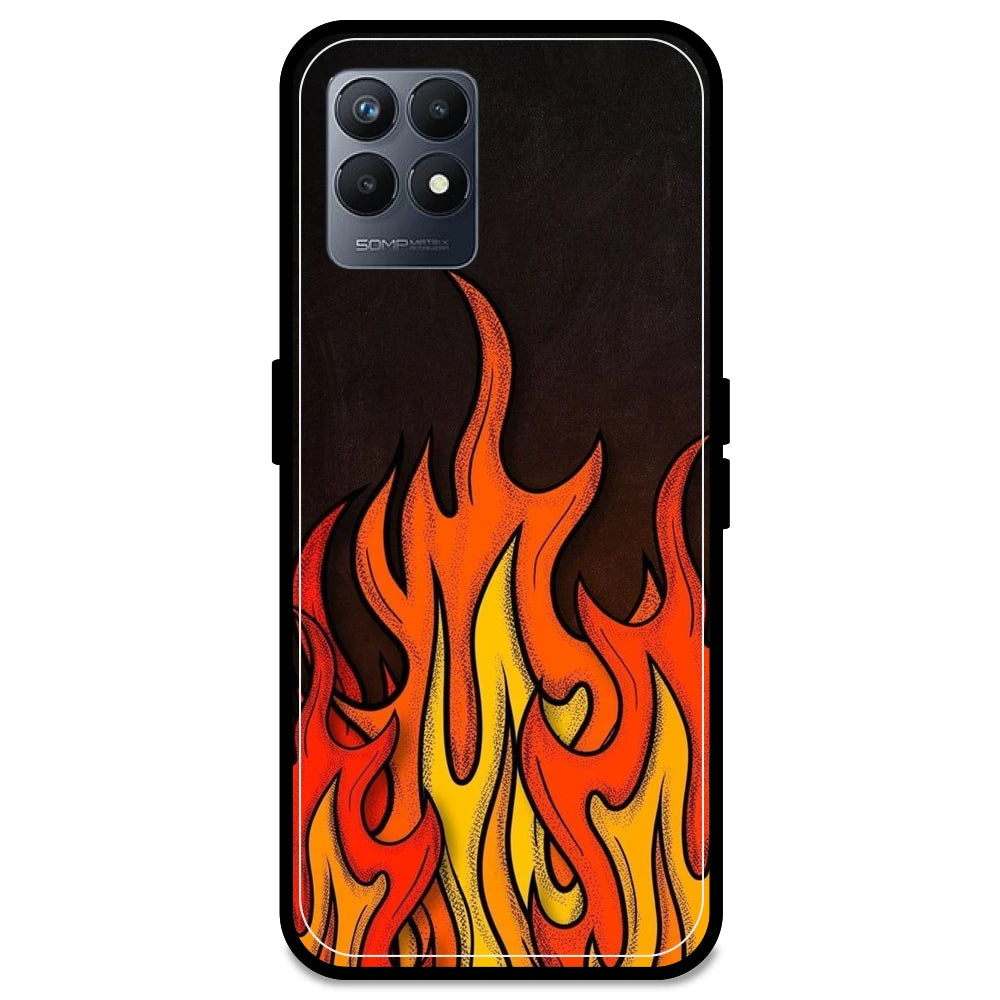 Flames - Armor Case For Realme Models Realme Narzo 50 5G