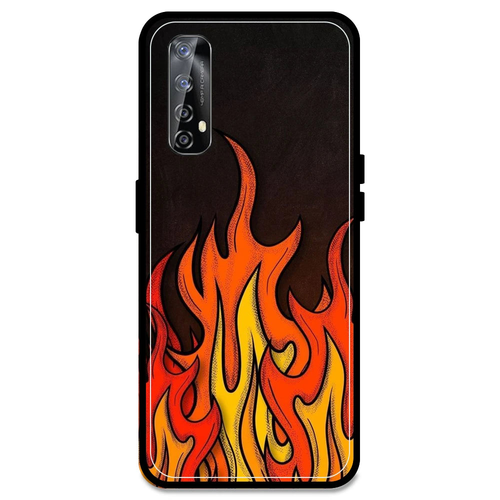 Flames - Armor Case For Realme Models Realme Narzo 20 Pro