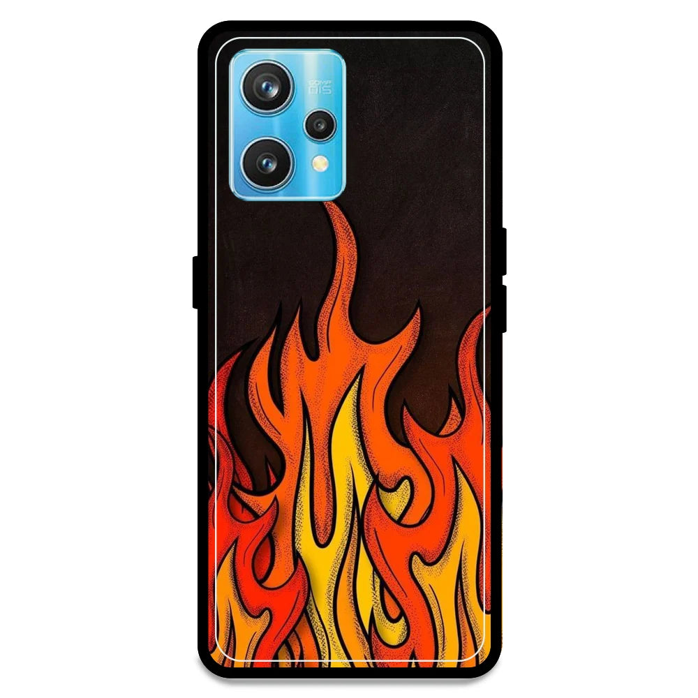 Flames - Armor Case For Realme Models Realme 9 Pro Plus