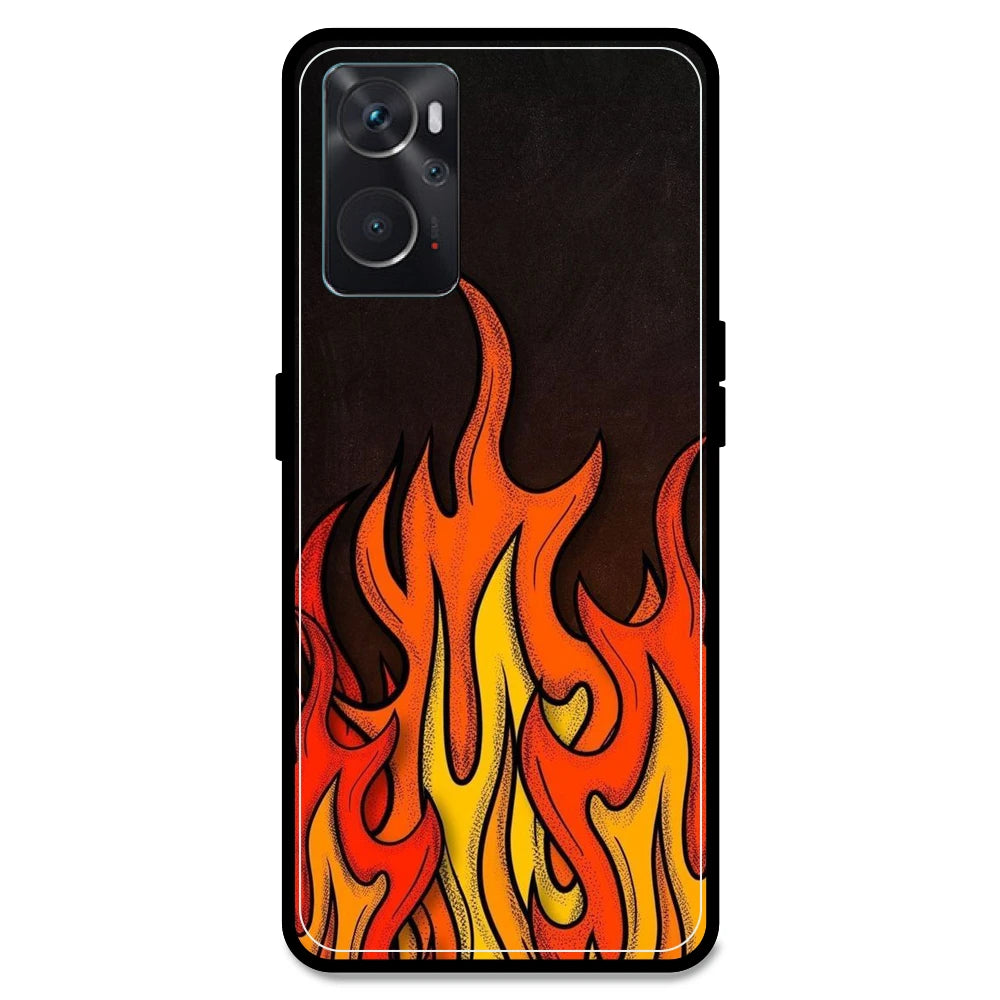 Flames - Armor Case For Oppo Models Oppo K10