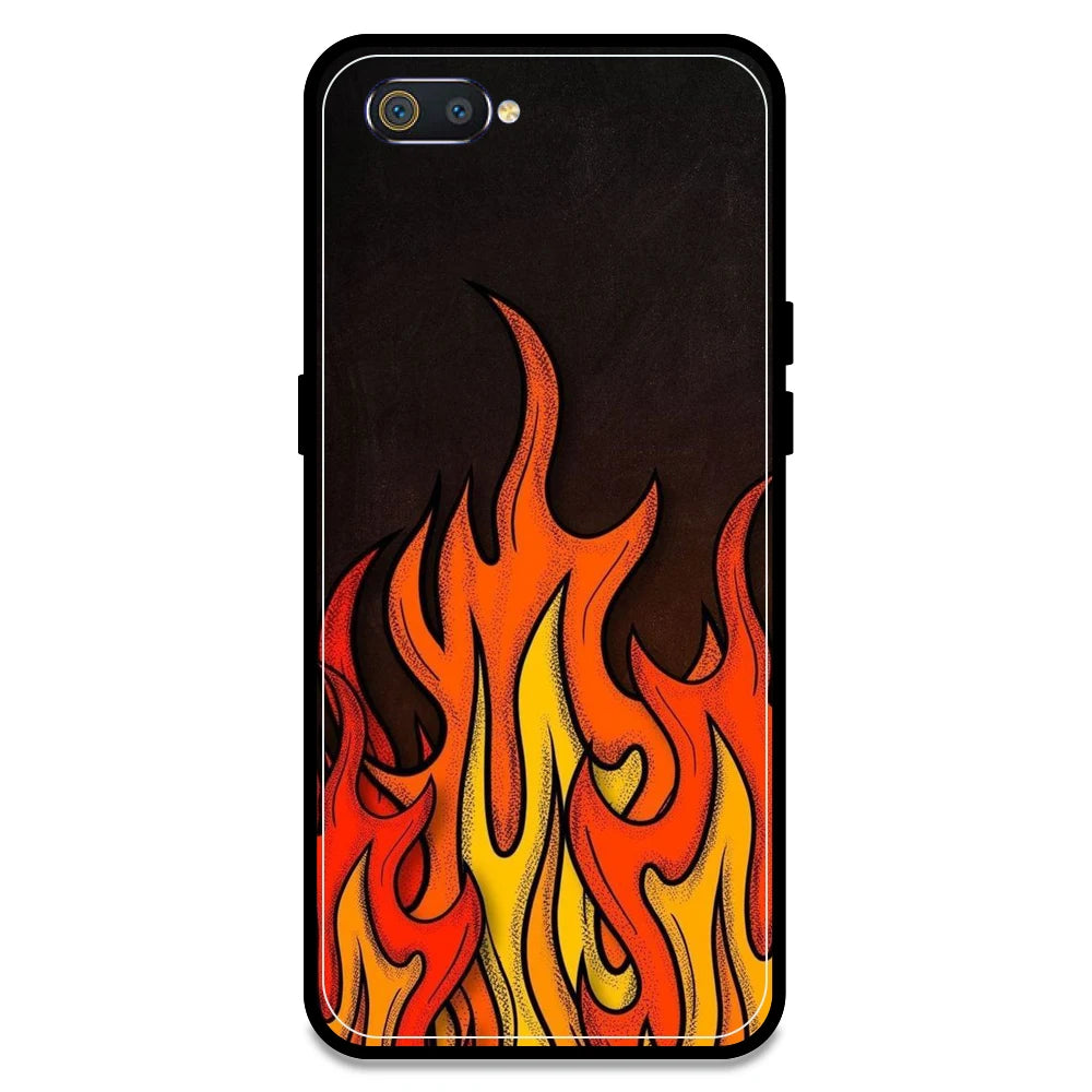 Flames - Armor Case For Realme Models Realme C2