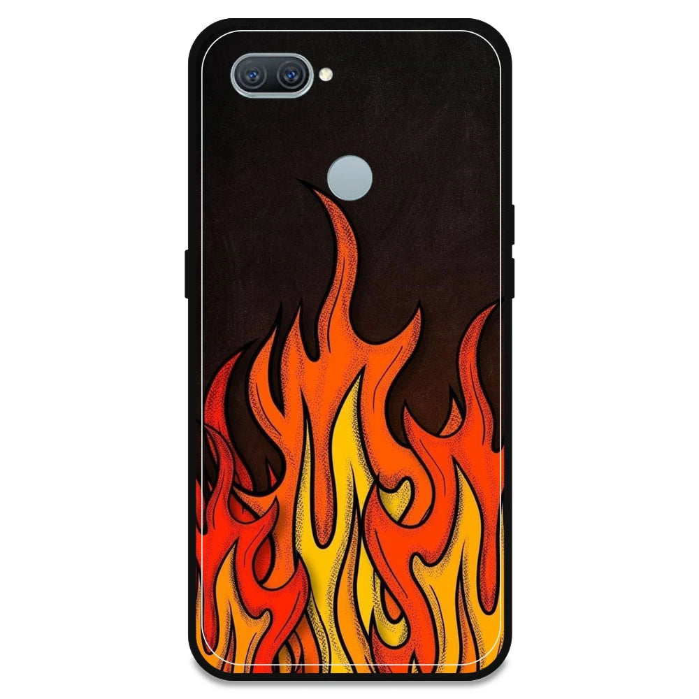 Flames - Armor Case For Oppo Models Oppo A11K