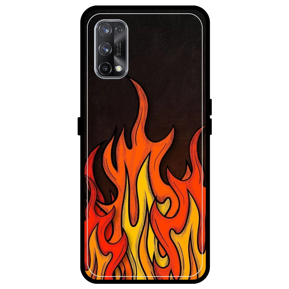 Flames - Armor Case For Realme Models Realme X7