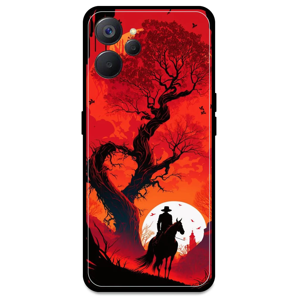 Cowboy & The Sunset - Armor Case For Realme Models Realme 9i 5G