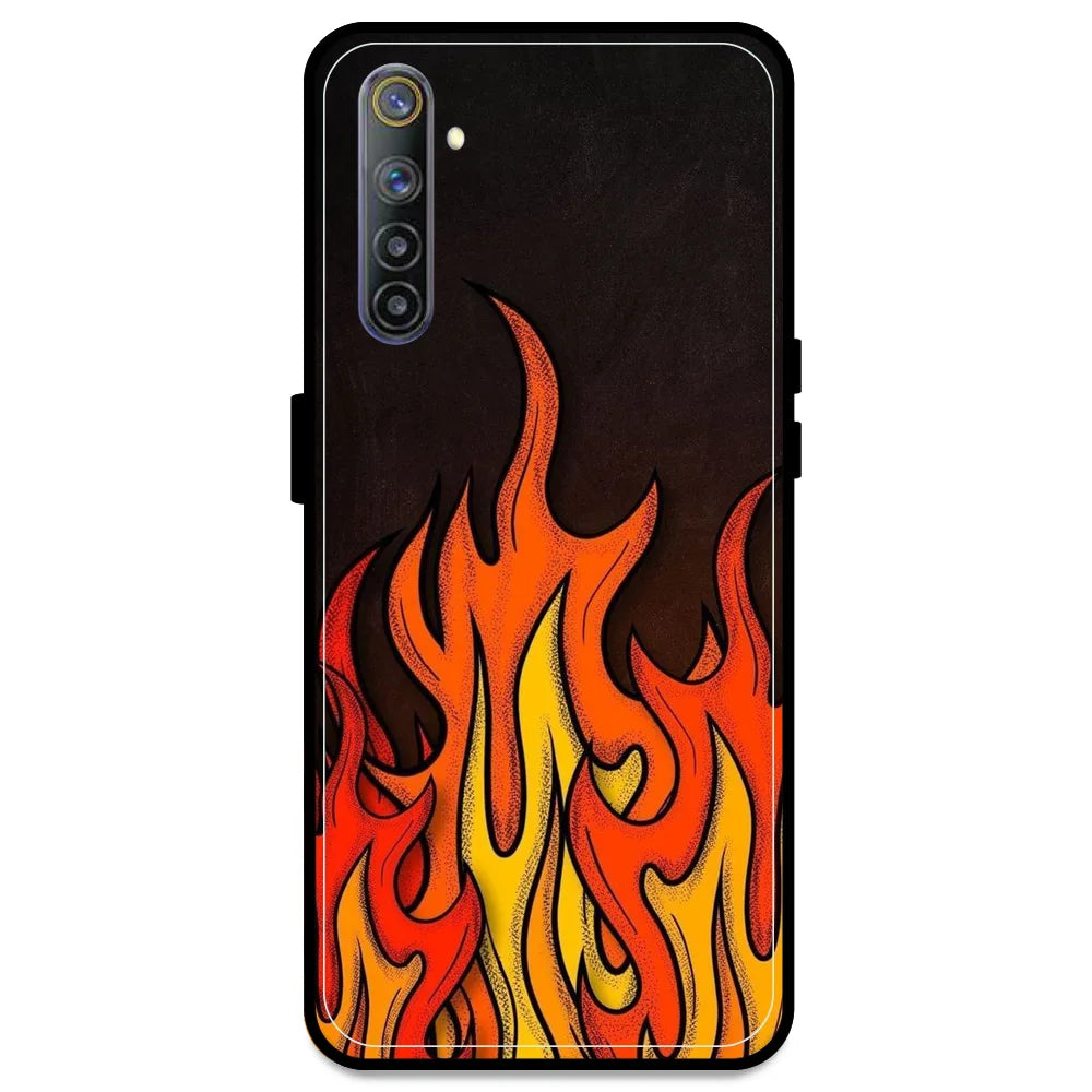 Flames - Armor Case For Realme Models Realme 6