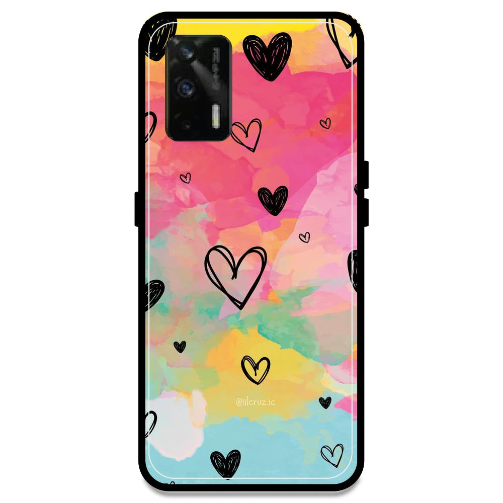 Hearts - Armor Case For Realme Models Realme GT