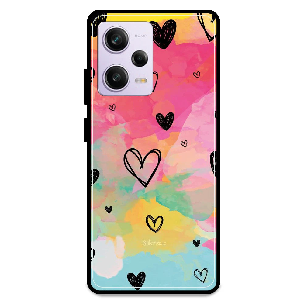 Hearts - Armor Case For Redmi Models Redmi Note 12 Pro