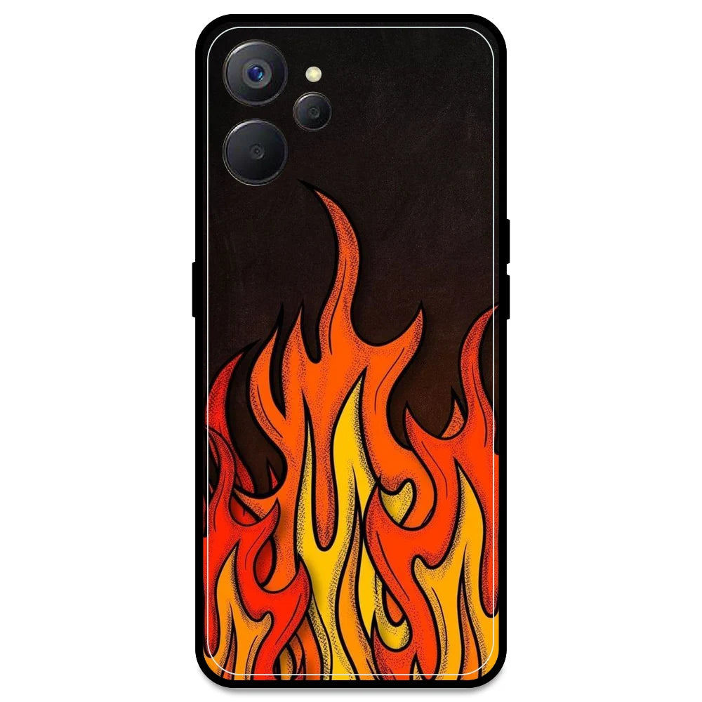 Flames - Armor Case For Realme Models Realme 9i 5G