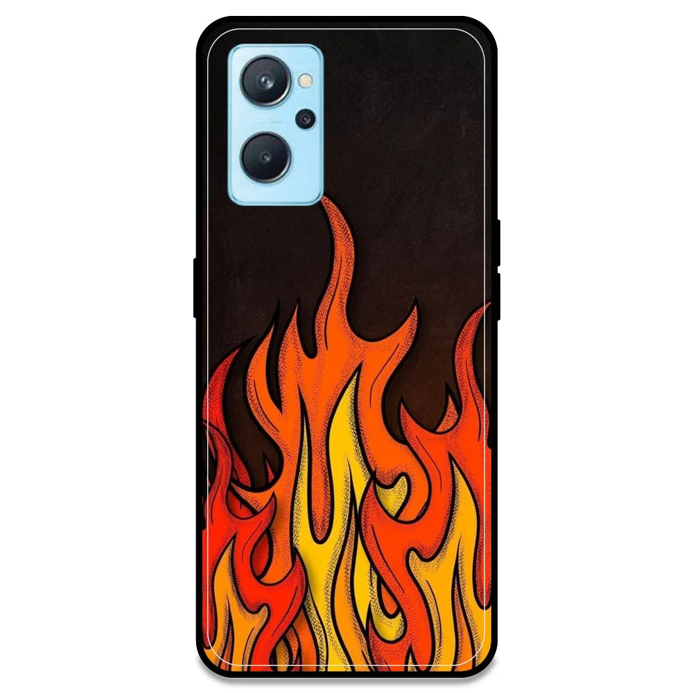 Flames - Armor Case For Realme Models Realme 9i 4G