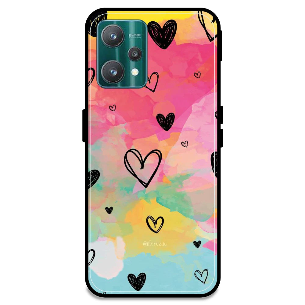 Hearts - Armor Case For Realme Models Realme 9 Pro