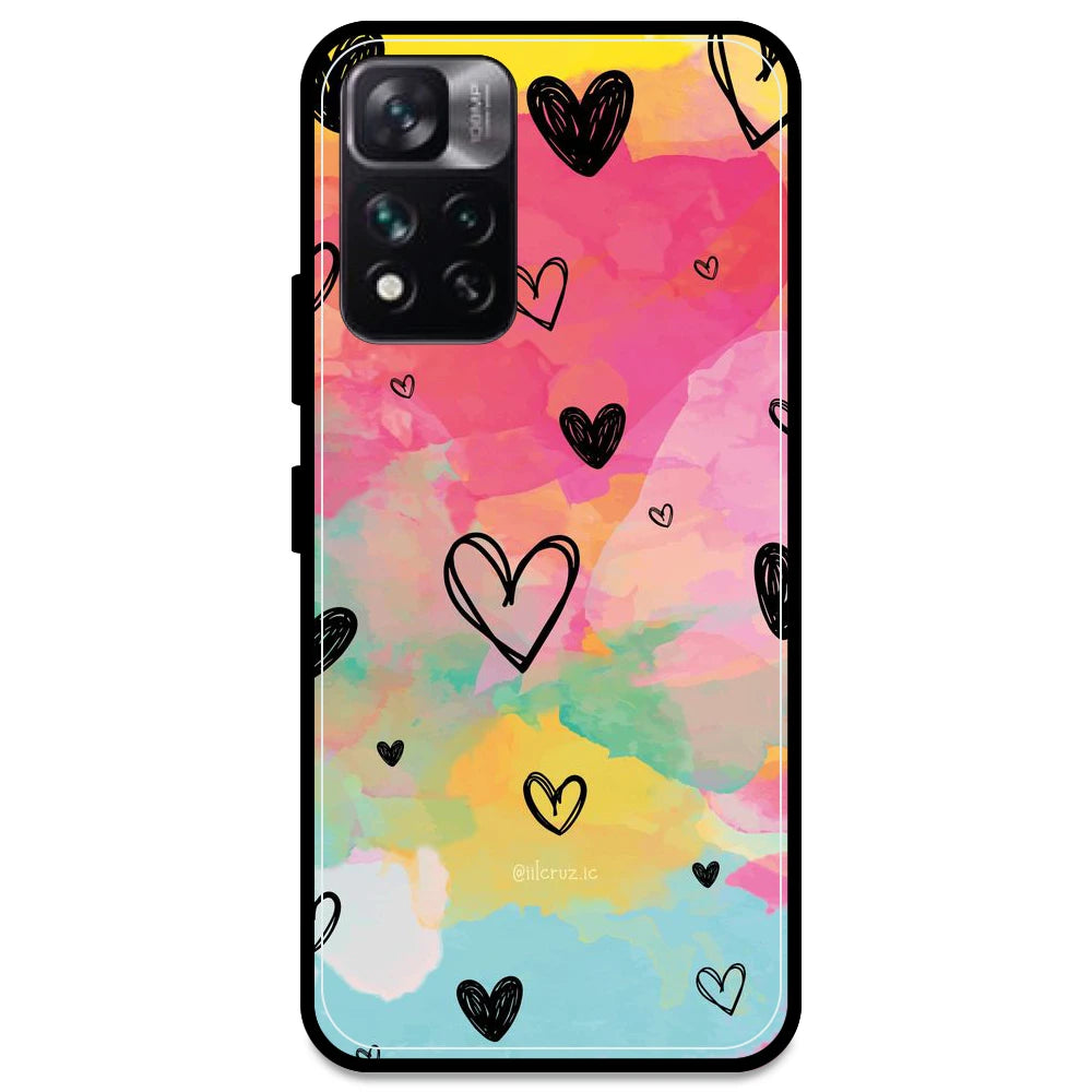 Hearts - Armor Case For Redmi Models Redmi Note 11i