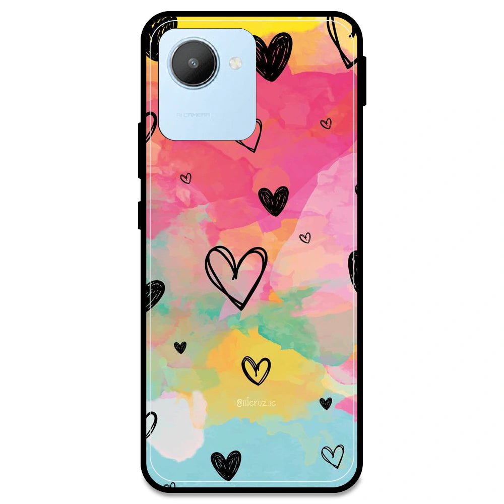 Hearts - Armor Case For Realme Models Realme C30