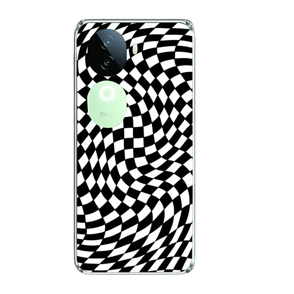 Checks - Printed Silicone Case For IQOO Infographic