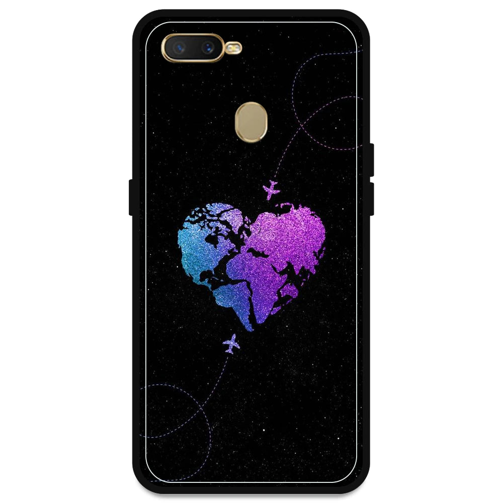 Travel Heart - Armor Case For Oppo Models Oppo A5s