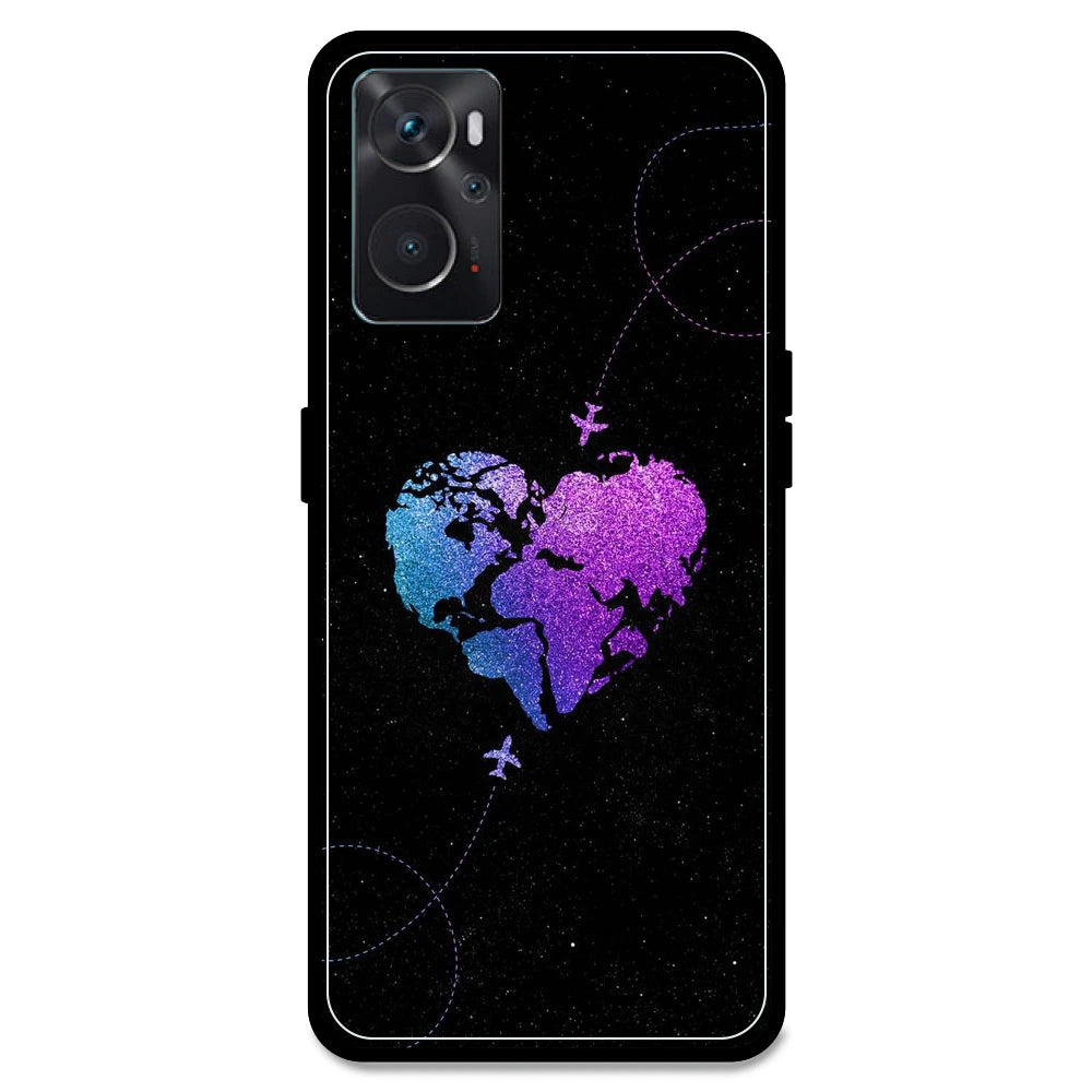 Travel Heart - Armor Case For Oppo Models Oppo K10