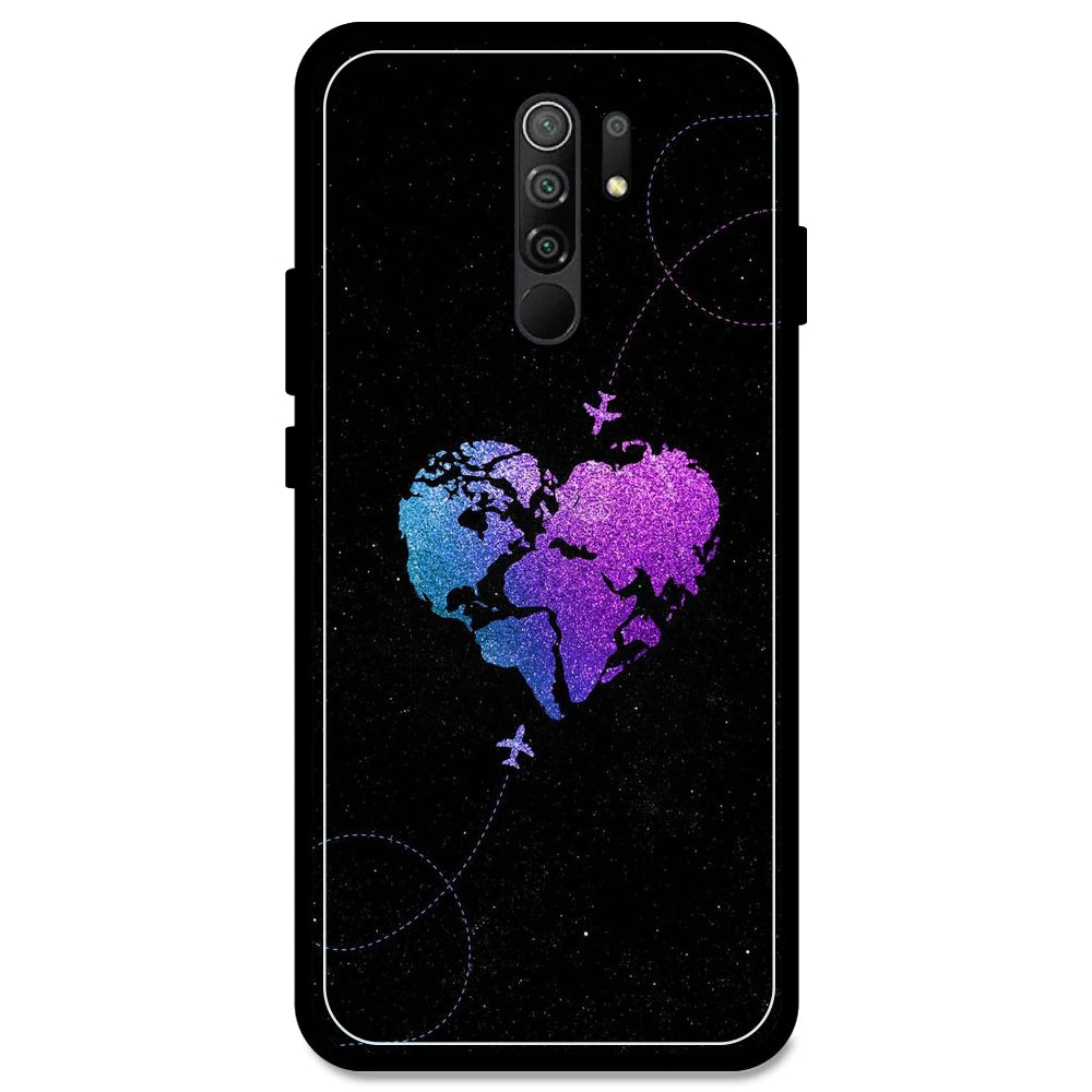 Travel Heart - Armor Case For Redmi Models Redmi Note 9 Prime