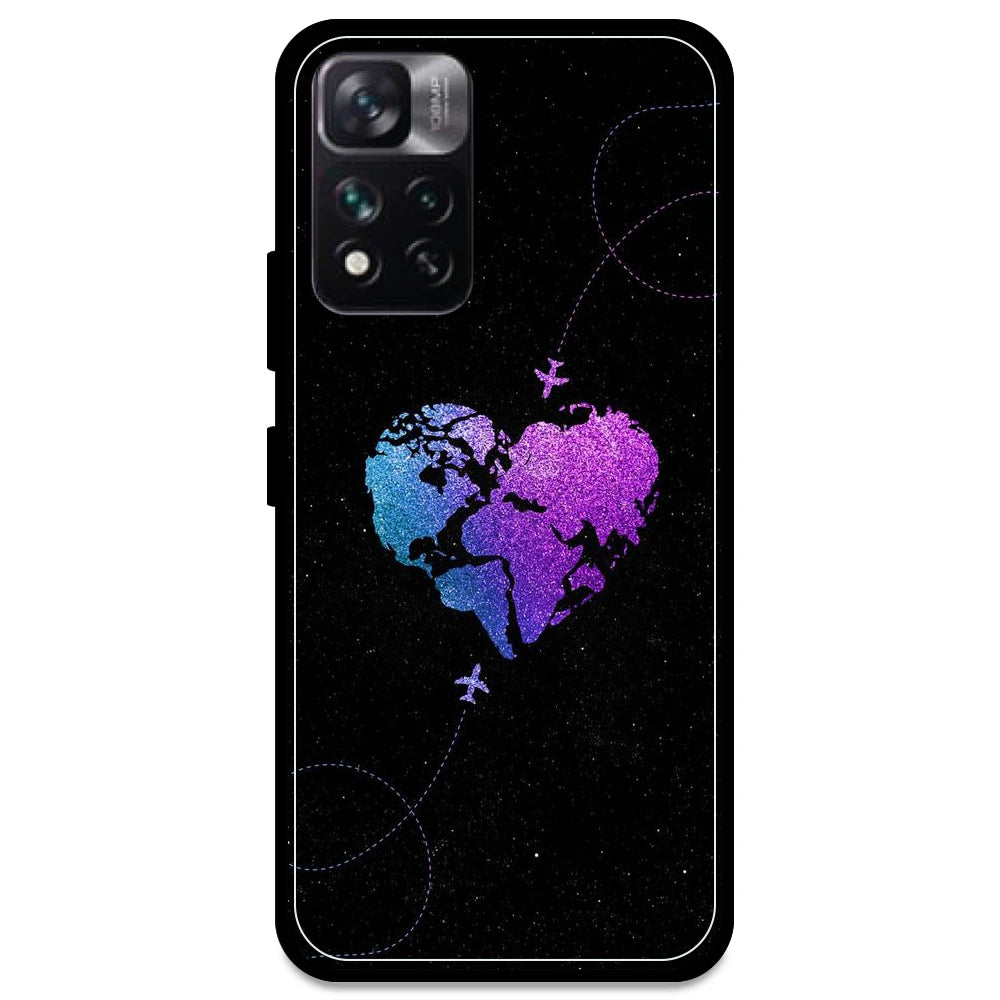 Travel Heart - Armor Case For Redmi Models Redmi Note 11i