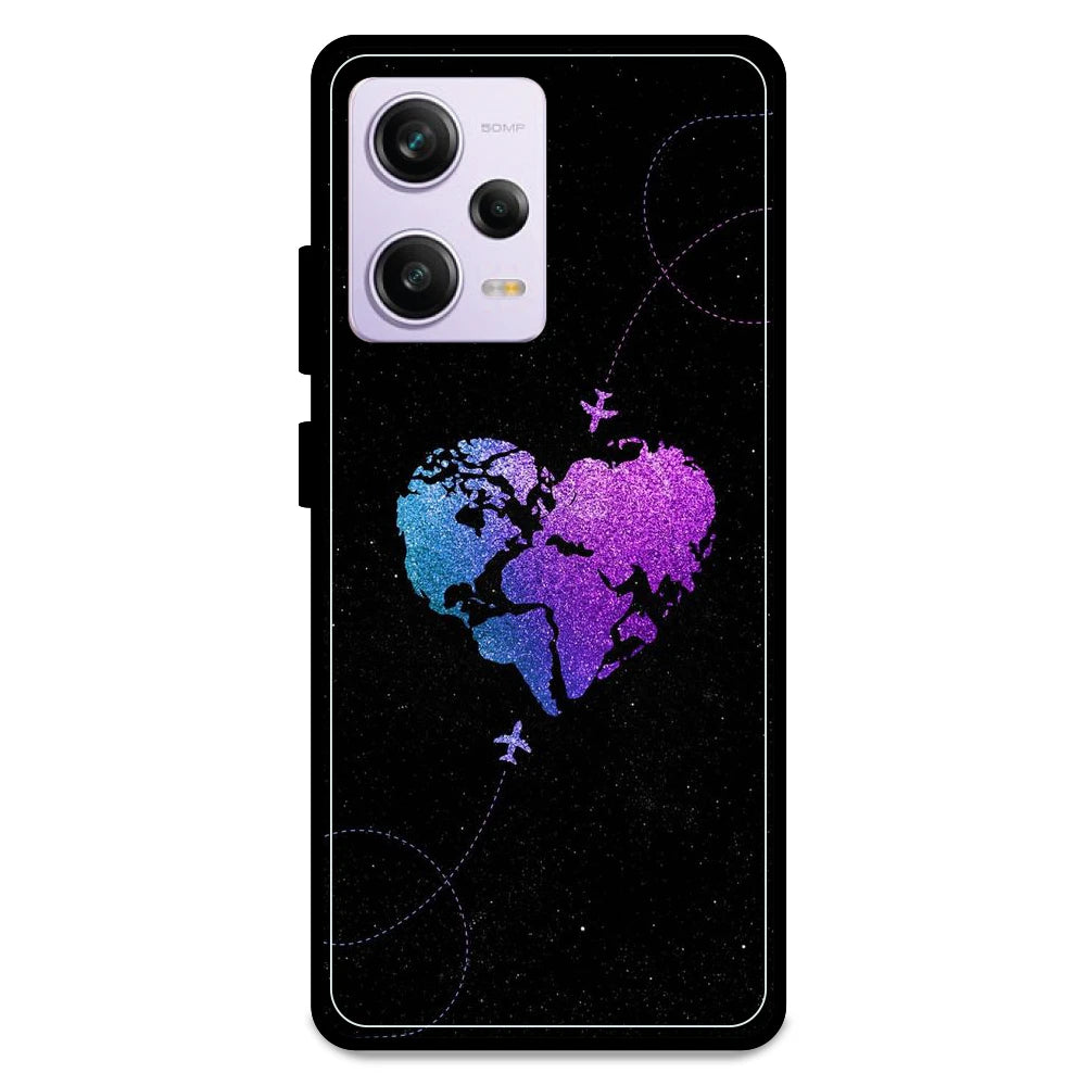 Travel Heart - Armor Case For Redmi Models Redmi Note 12 Pro