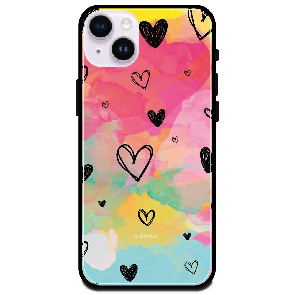 Hearts - Armor Case For Apple iPhone Models Iphone 15 Plus