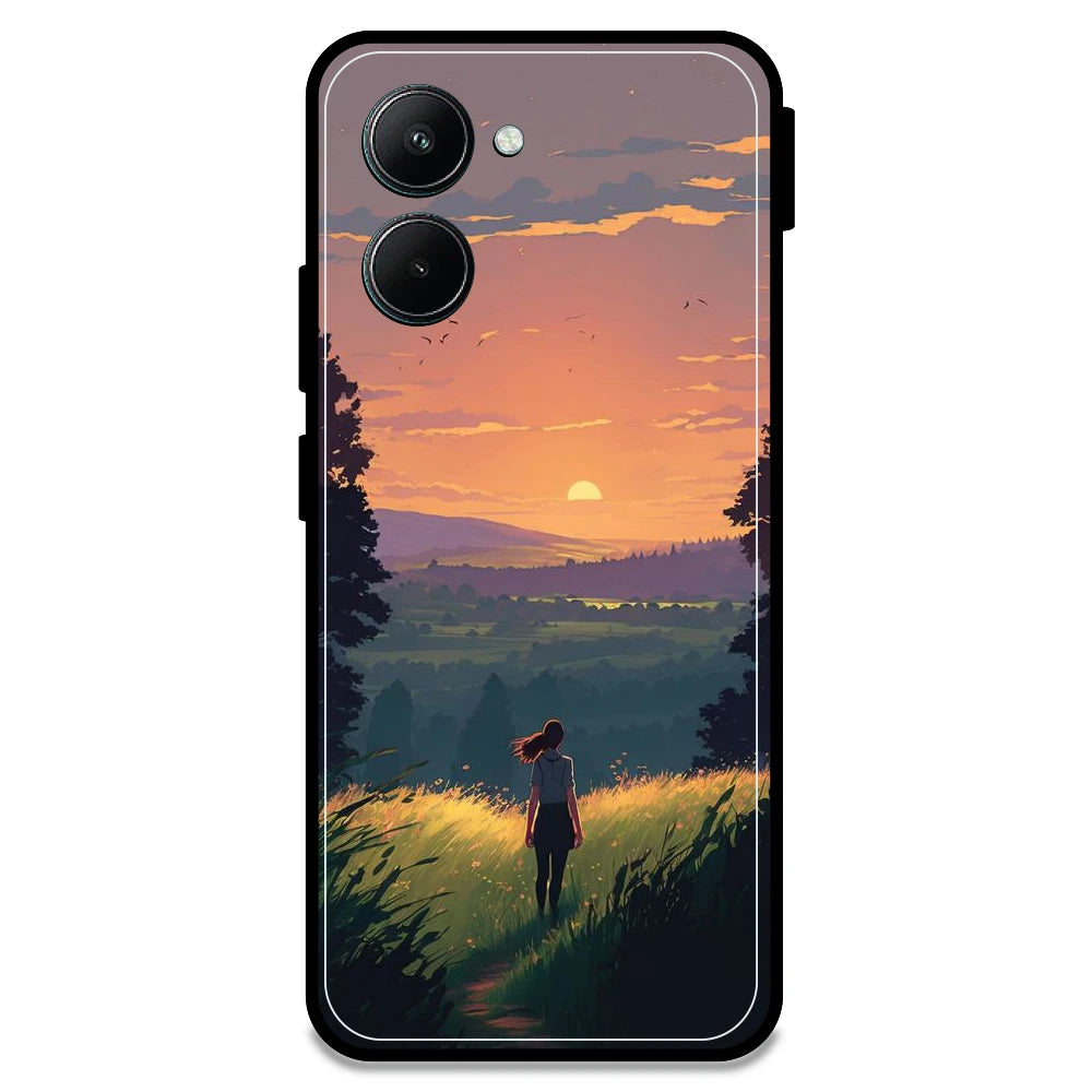 Girl & the Mountains - Armor Case For Realme Models Realme C33