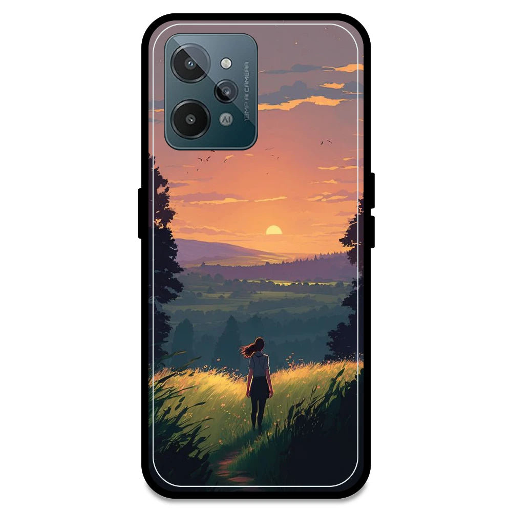 Girl & the Mountains - Armor Case For Realme Models Realme C31