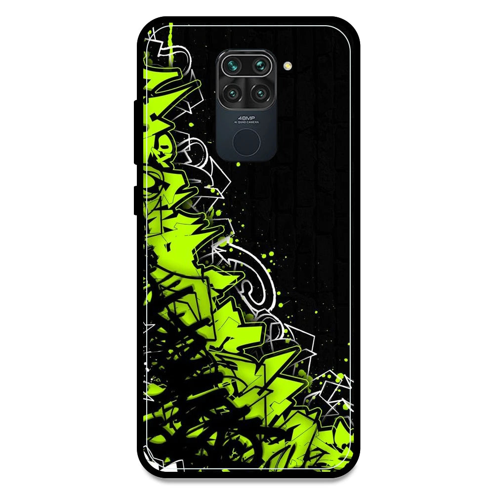Green Graffiti - Armor Case For Redmi Models Redmi Note 9