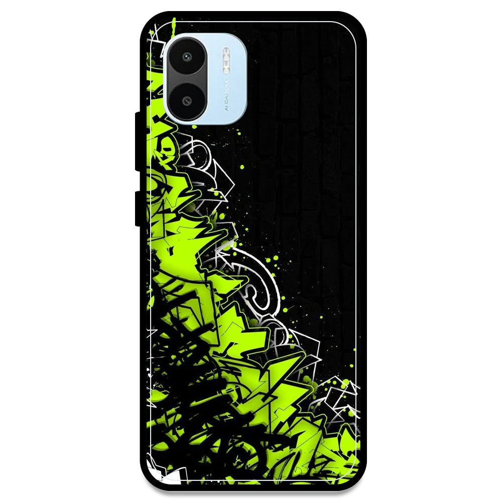 Green Graffiti - Armor Case For Redmi Models Redmi Note A1